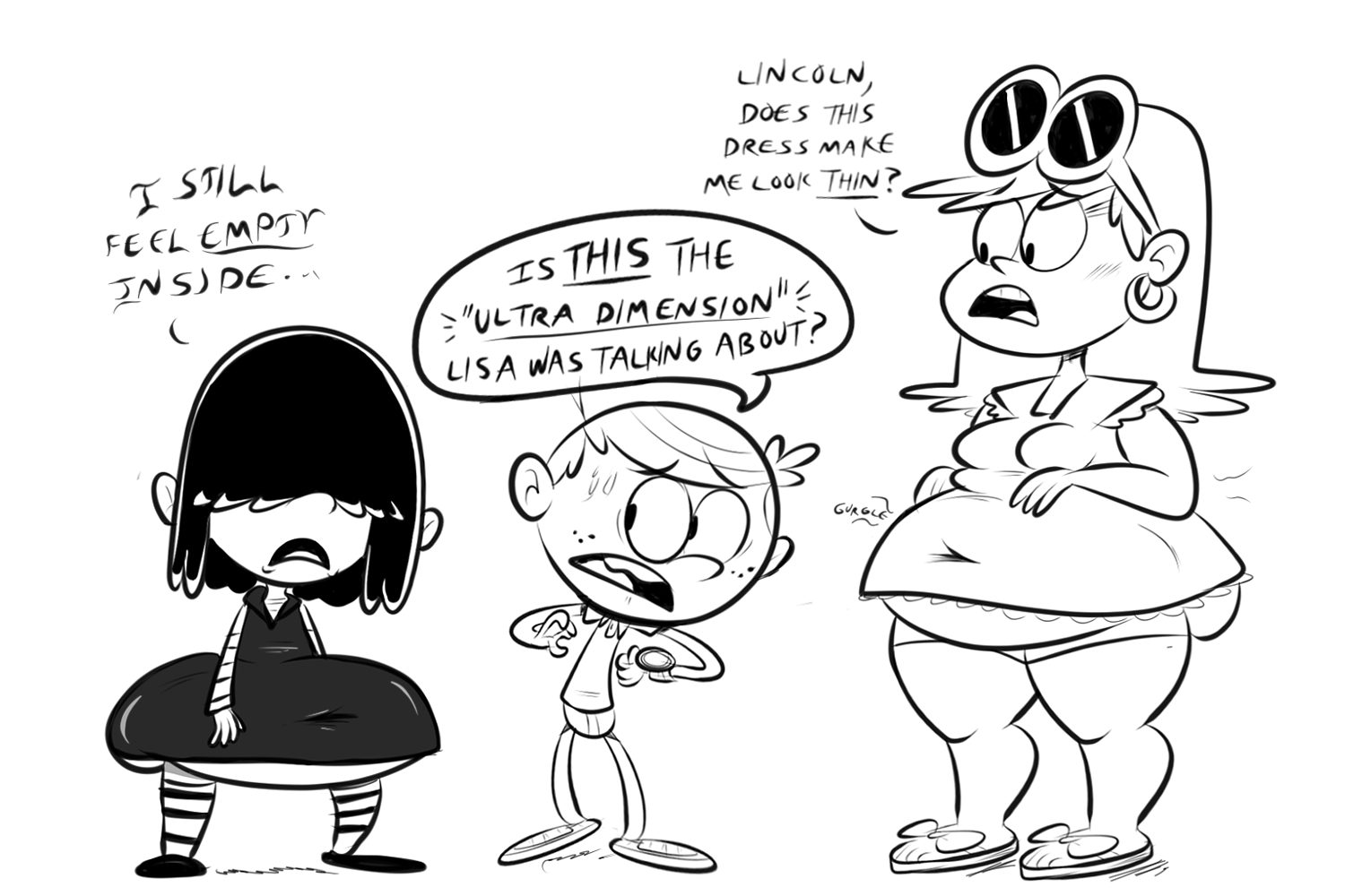 Garabatoz loud house